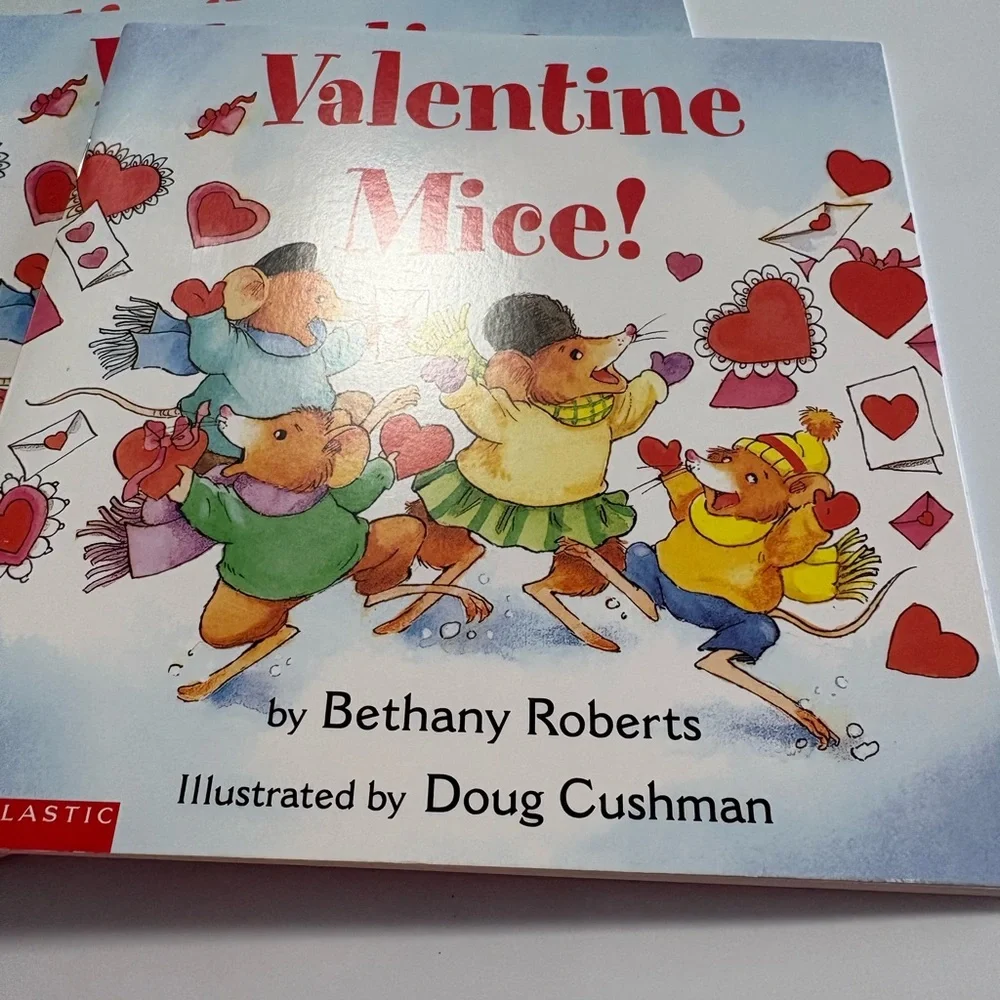 Valentine Mice! Children's Book Set of 6